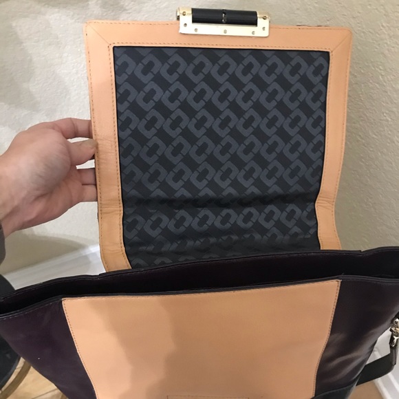 NEW Diane Von Furstenberg Snake/Leather Satchel - Picture 6 of 8